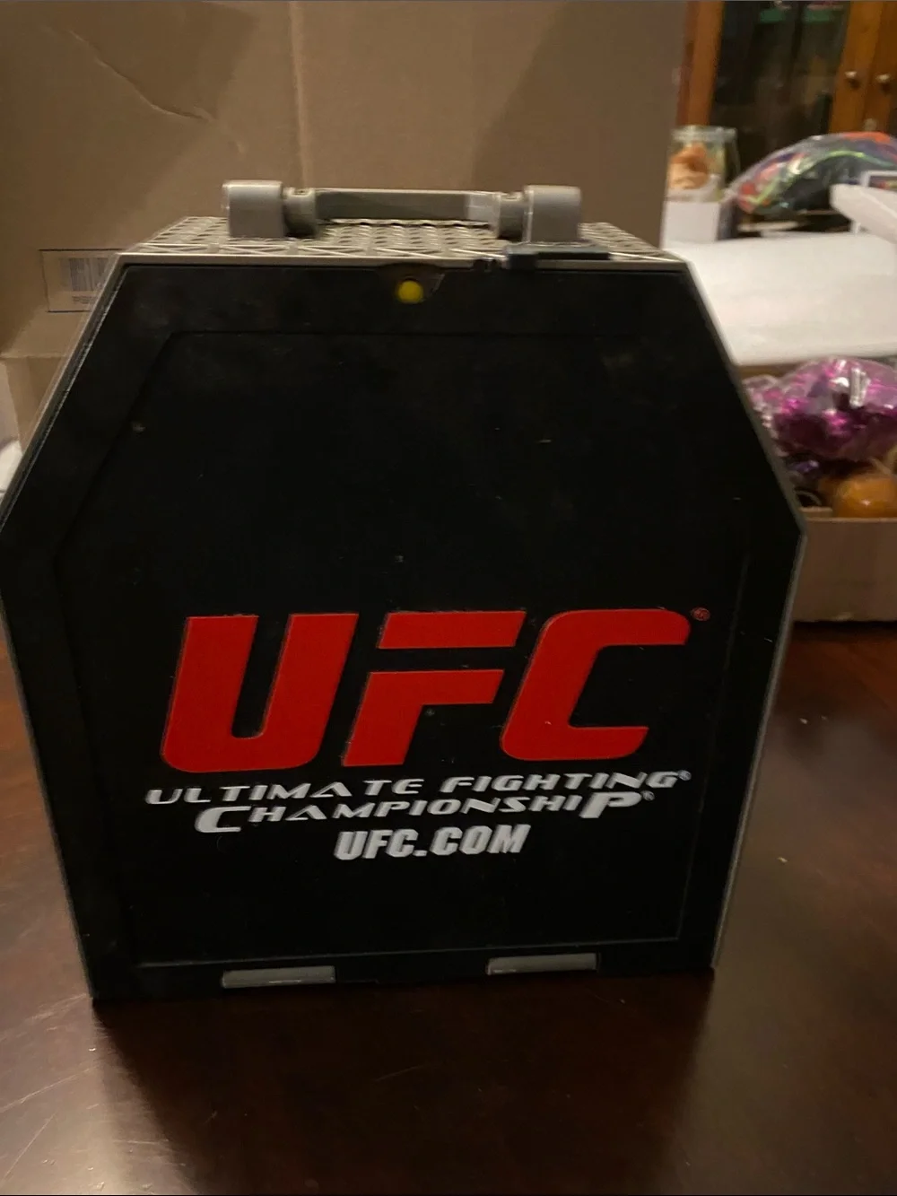 UFC Black and Red Collector Carry Case with Logo